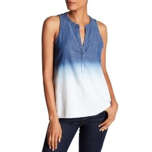 Soft Joie 'Carley B' Ombre Denim Sleeveless Top
